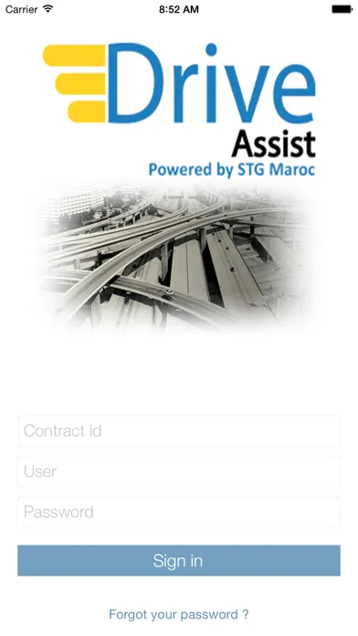 ภาพหน้าจอของ DriveAssist
