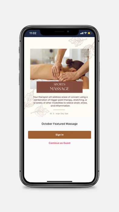 Captures d'écran de St George Day Spa