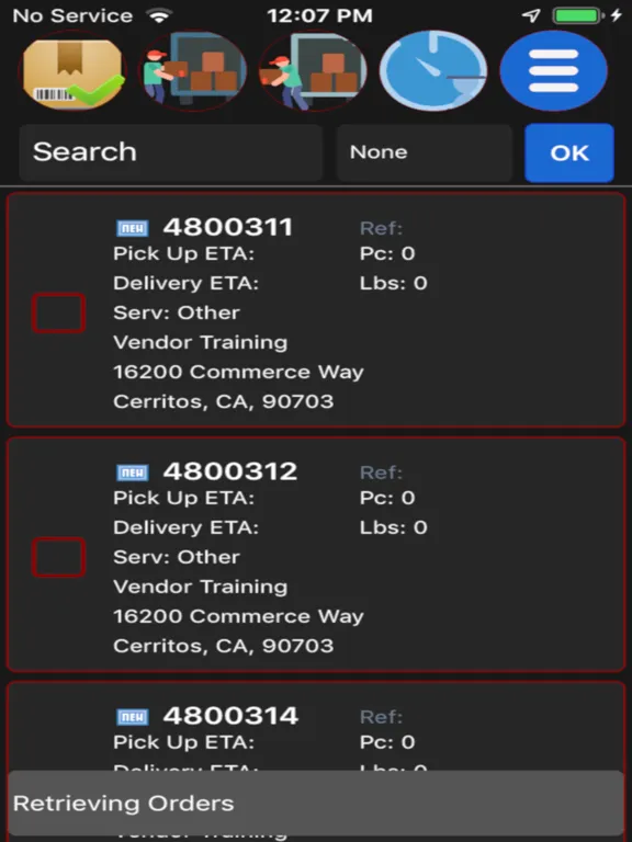 Capturas de pantalla de STG Driver iPad 
