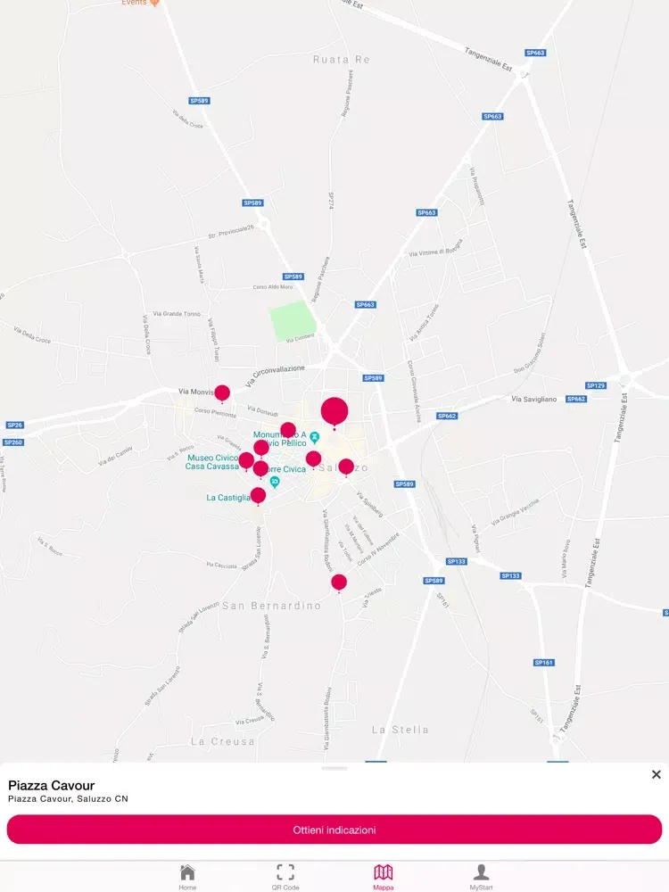 start/saluzzo iPad  Screenshots