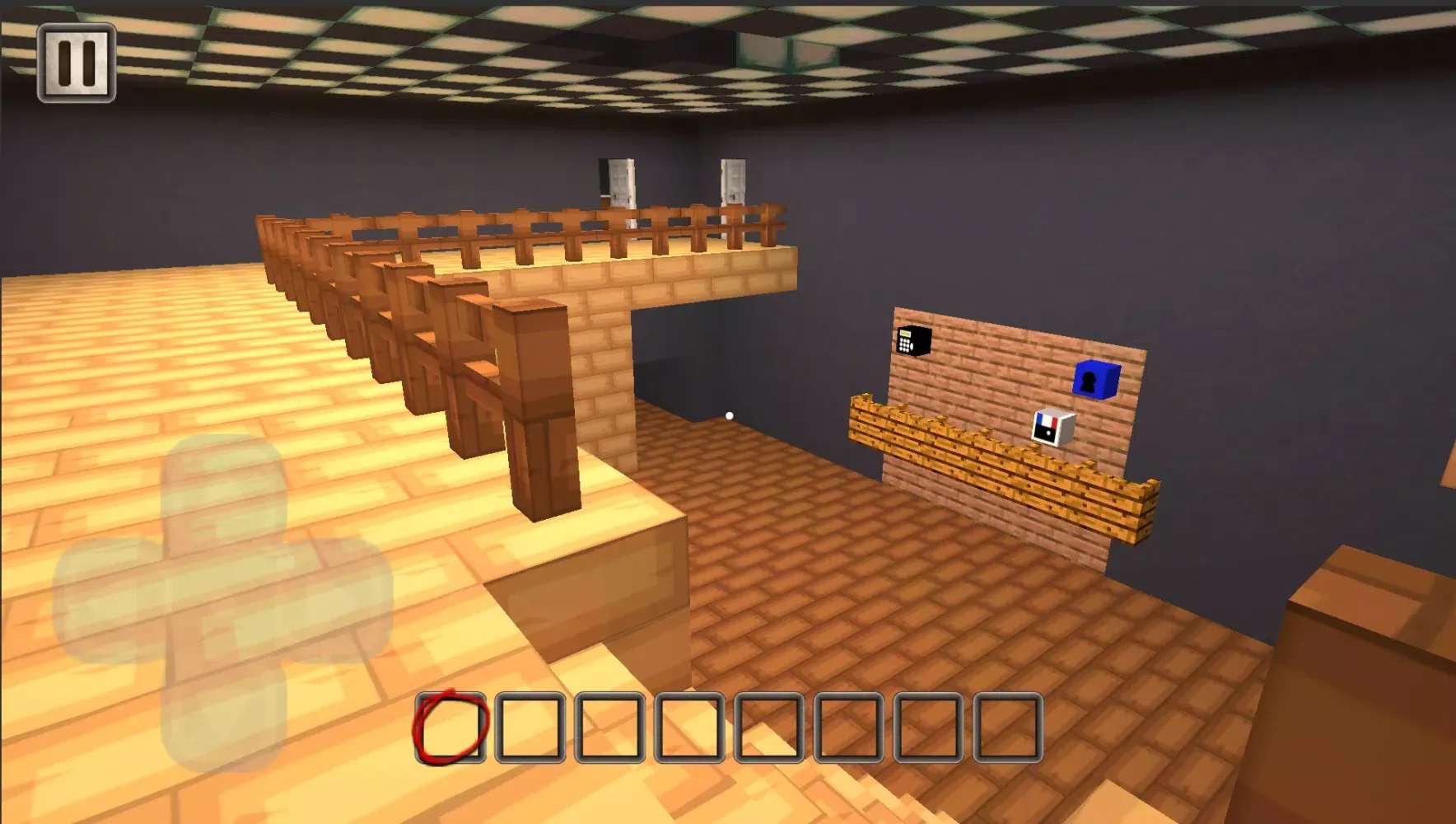 blocky Grandma mod chapter one Ekran Görüntüleri