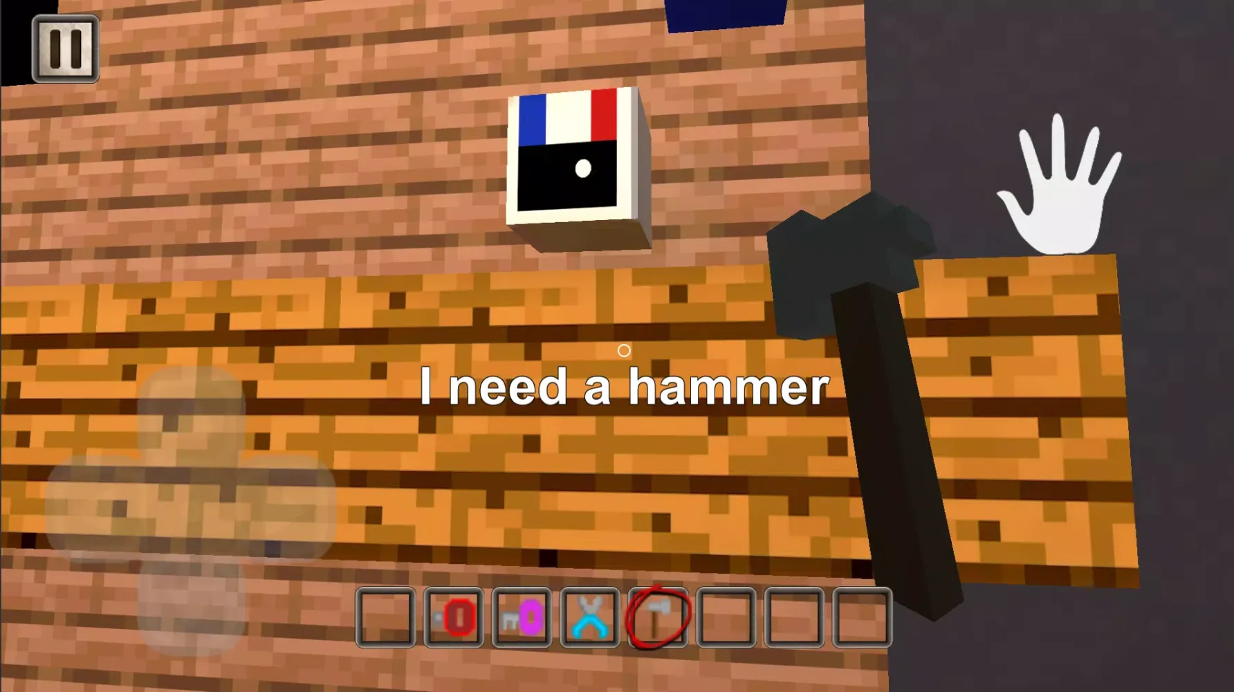 blocky Grandma mod chapter one Ekran Görüntüleri