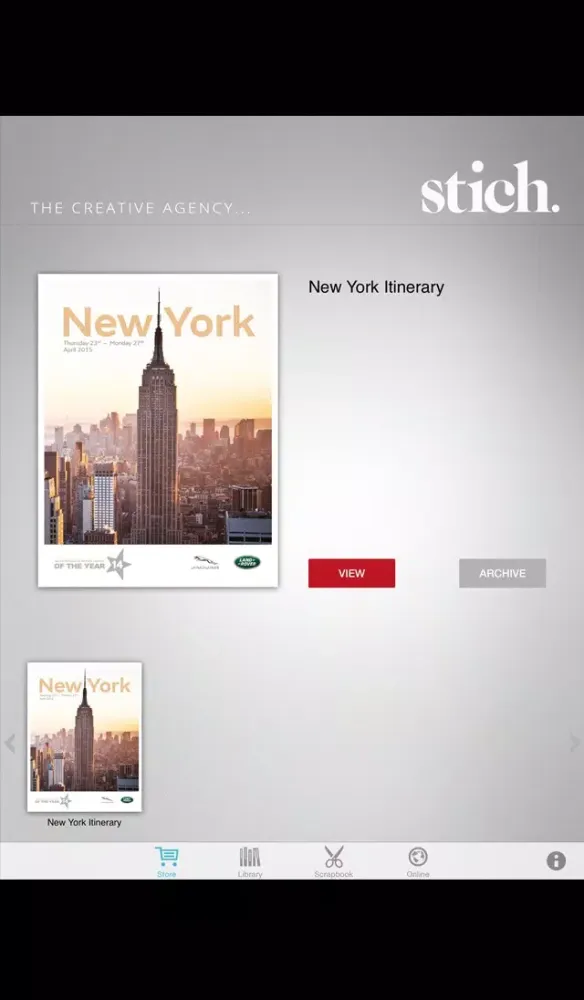 Screenshot di Stich Creative