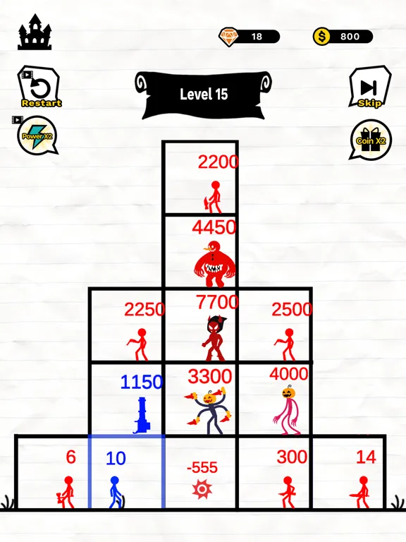 Stick Battle: Mighty Tower War iPad  Ekran Görüntüleri