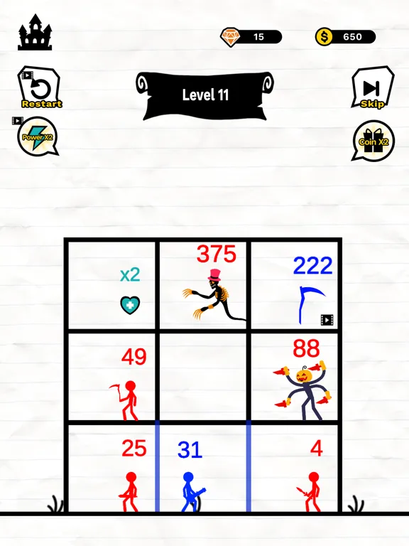 Stick Battle: Mighty Tower War iPad  Ekran Görüntüleri