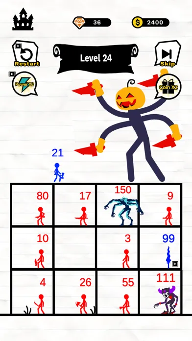 Stick Battle: Mighty Tower War Ekran Görüntüleri