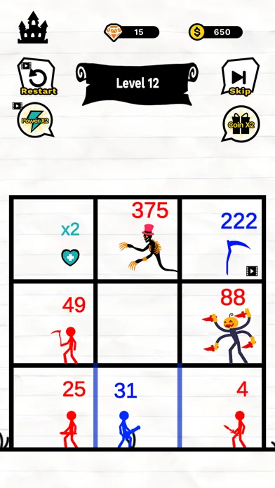Stick Battle: Mighty Tower War Ekran Görüntüleri