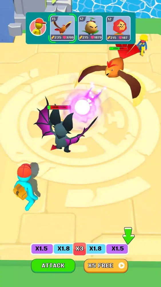 Monster Evolution Run & Battle Ekran Görüntüleri