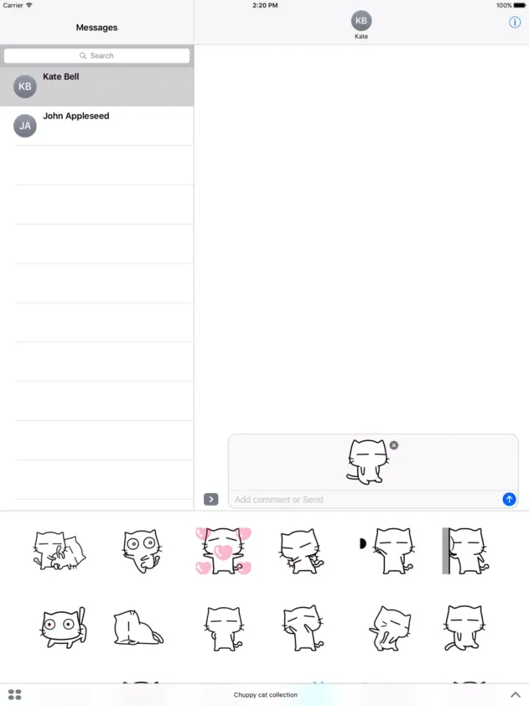Chuppy cat collection iPad  Ekran Görüntüleri