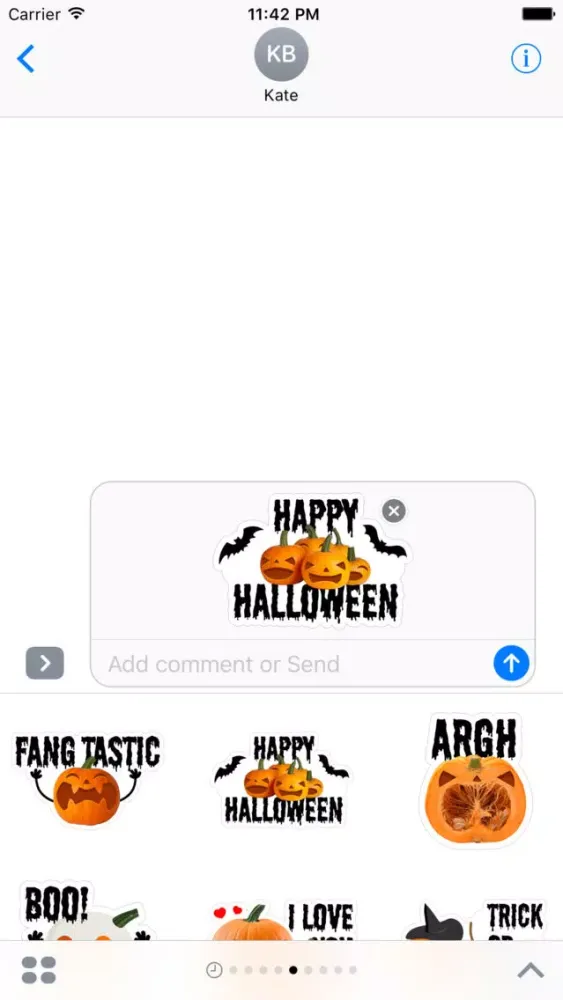 Crazy Pumpkin - Halloween Stickers for iMessage Screenshots