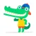 Crocodile Stickers