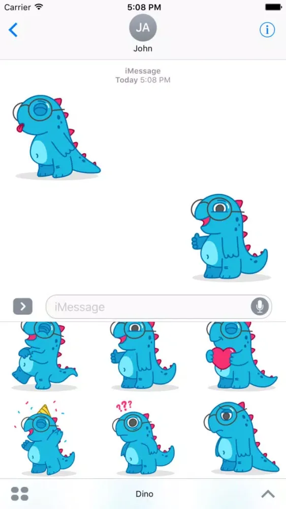 Dino Sticker Bundle Screenshots