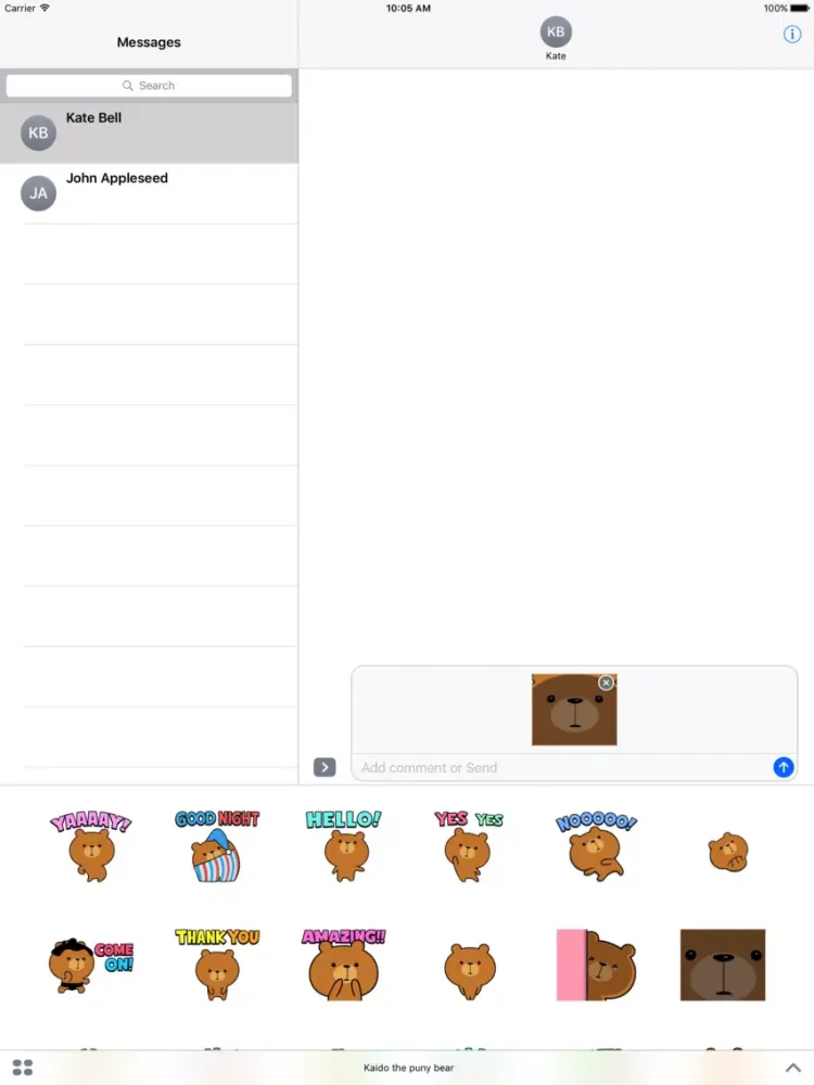 Capturas de pantalla de Kaido the puny bear iPad 