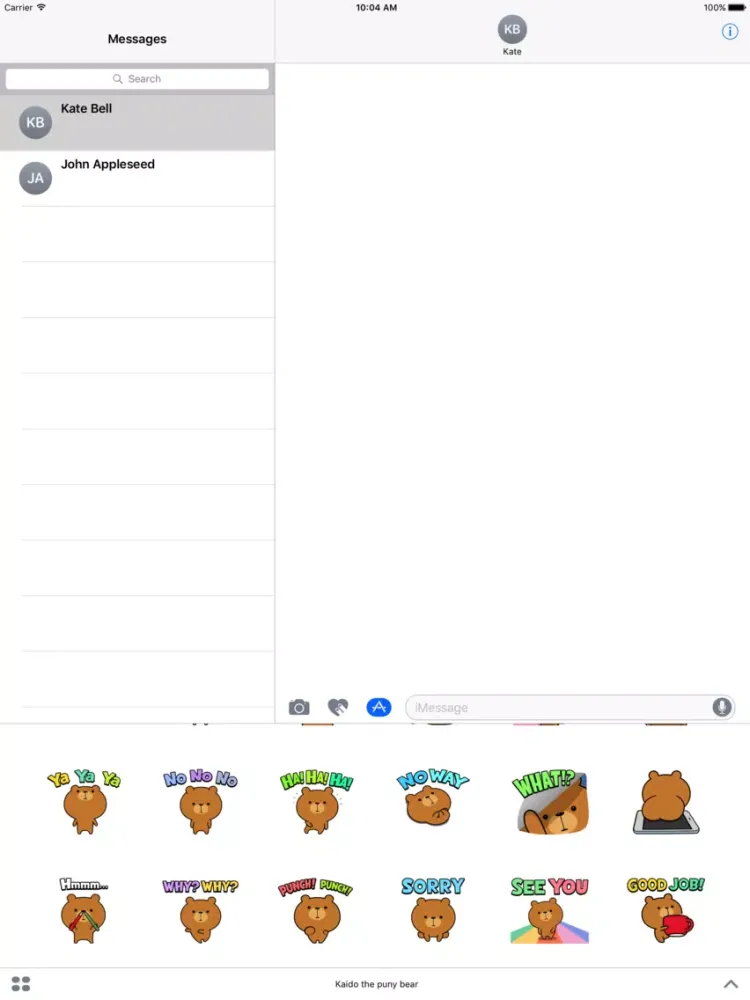 Capturas de pantalla de Kaido the puny bear iPad 