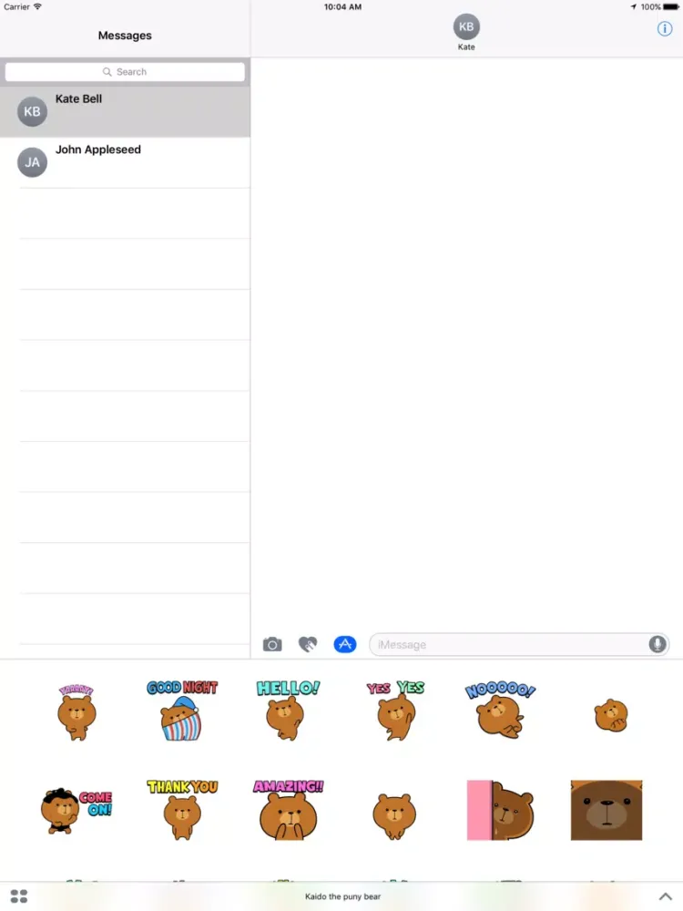 Capturas de pantalla de Kaido the puny bear iPad 