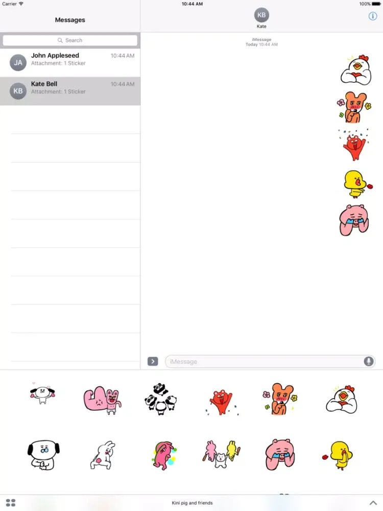 Kini pig and friends iPad  স্ক্রিনশট