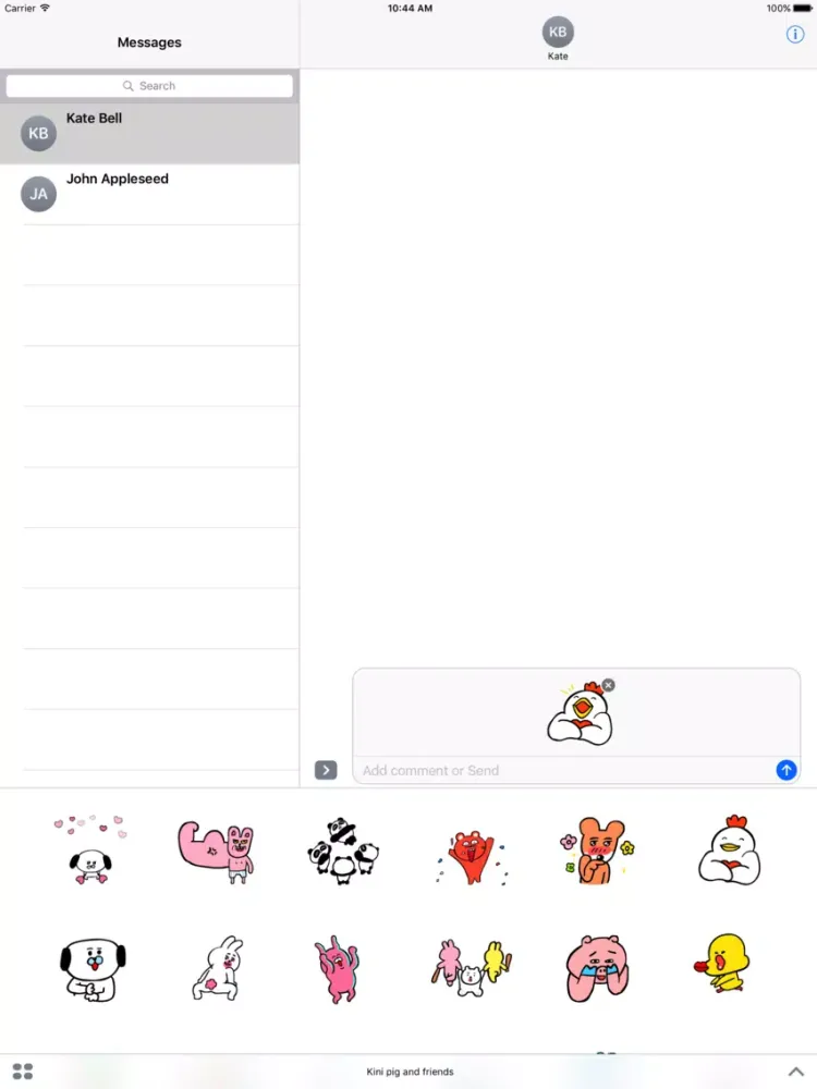 Kini pig and friends iPad  স্ক্রিনশট