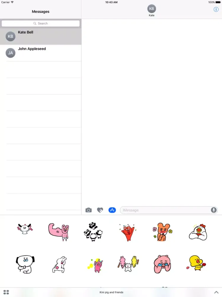 Kini pig and friends iPad  স্ক্রিনশট