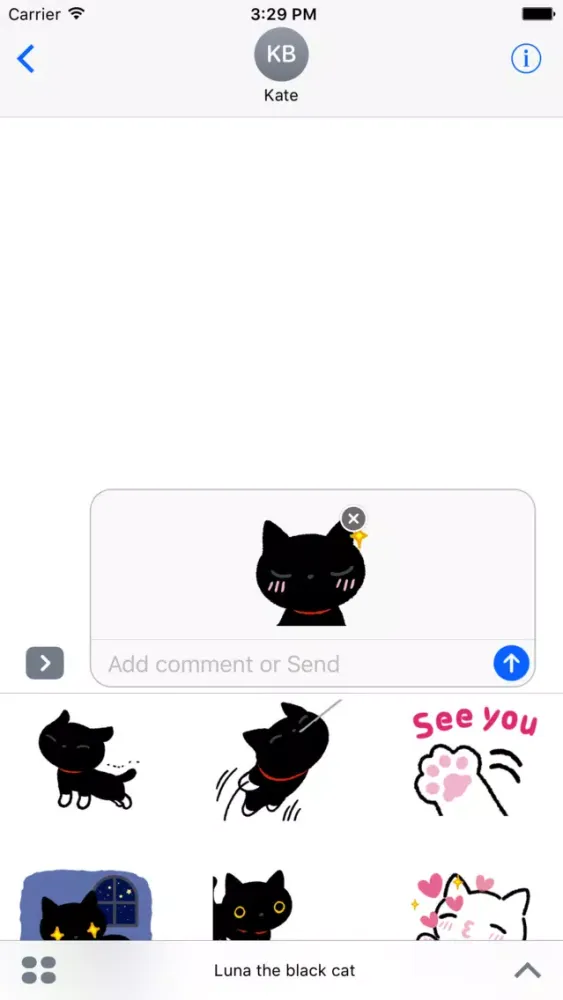 Luna the black cat应用截图