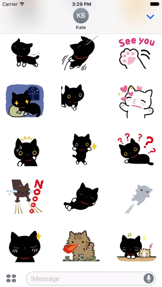 Luna the black cat应用截图