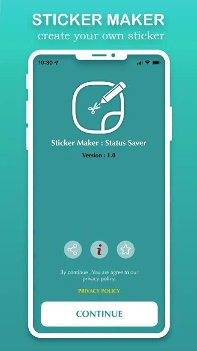 Скриншоты Sticker Maker : Status Saver