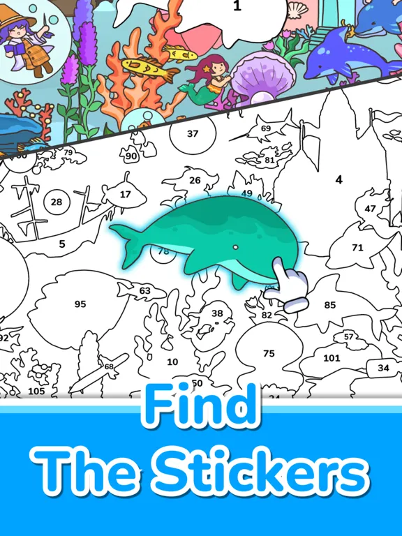 تصاویر Sticker Magic Puzzle iPad 