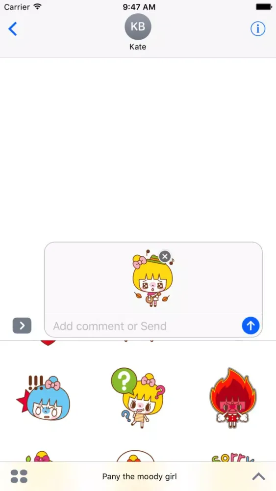 Pany the moody girl应用截图