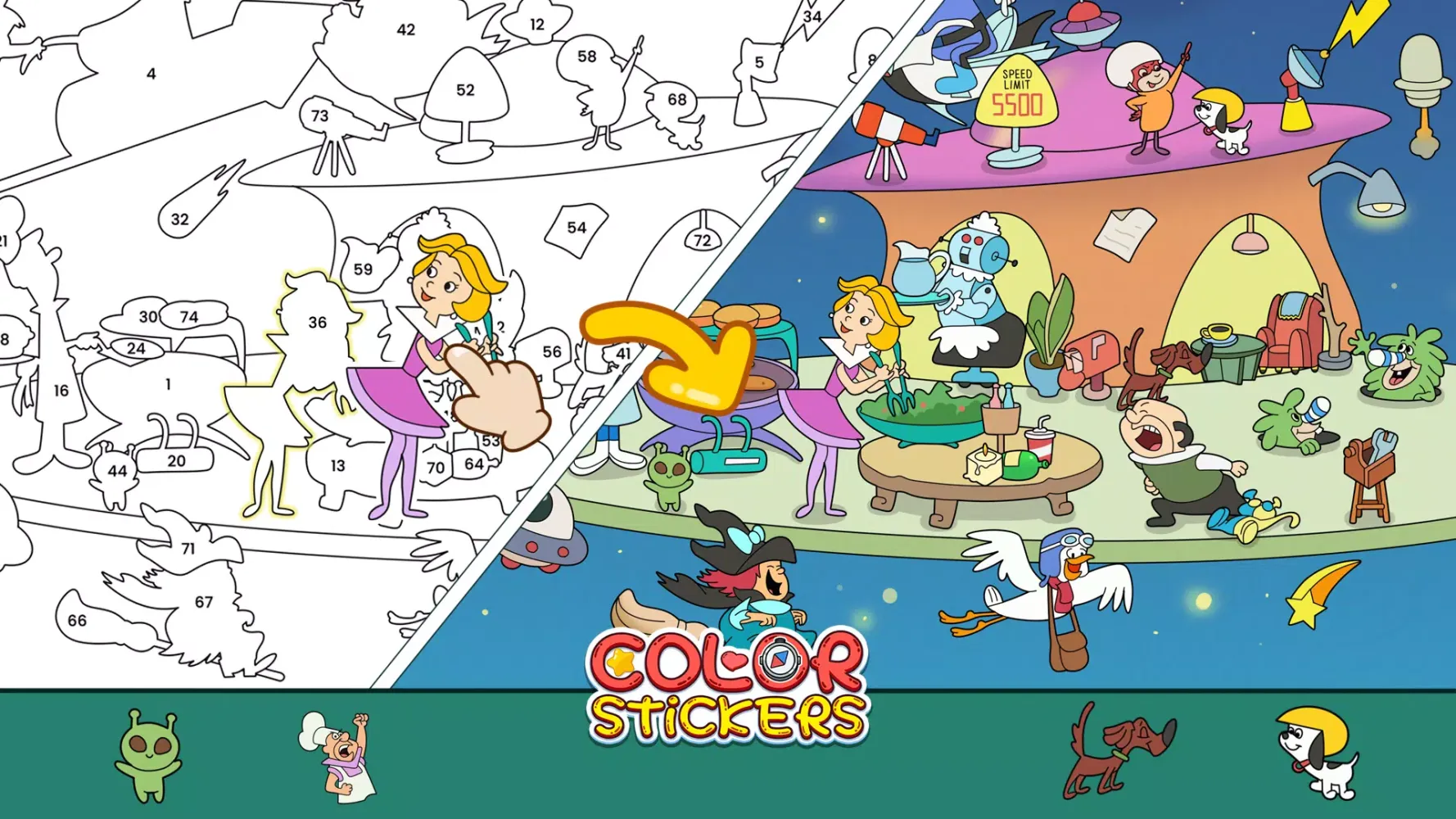 Color Stickers Screenshots