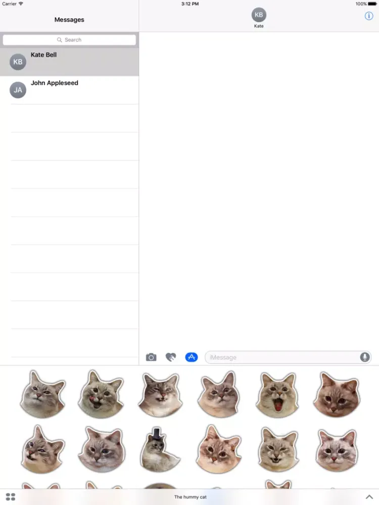 The hummy cat iPad  Screenshots