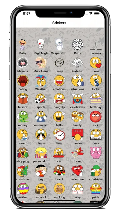 Screenshot di Stickers NiKa