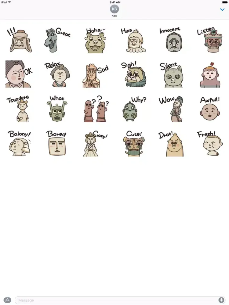 Ancient Culture − NHH Stickers iPad  سکرین شاٹس
