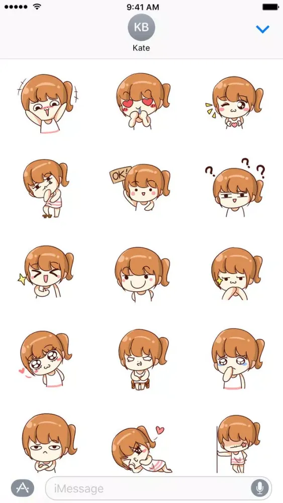 Dou Xiaomi’s Daily Life − NHH Stickers應用截圖