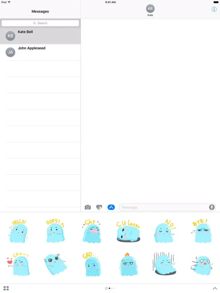Little YoYo’s Daily Life − NHH Stickers iPad  スクリーンショット