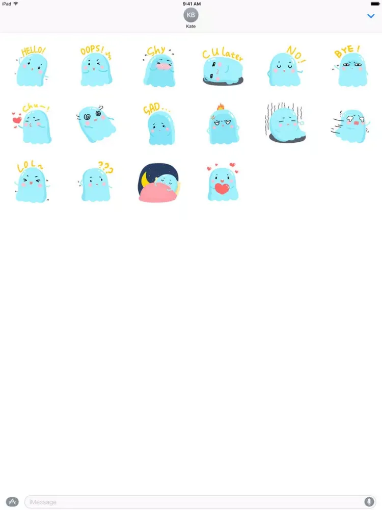 Little YoYo’s Daily Life − NHH Stickers iPad  スクリーンショット