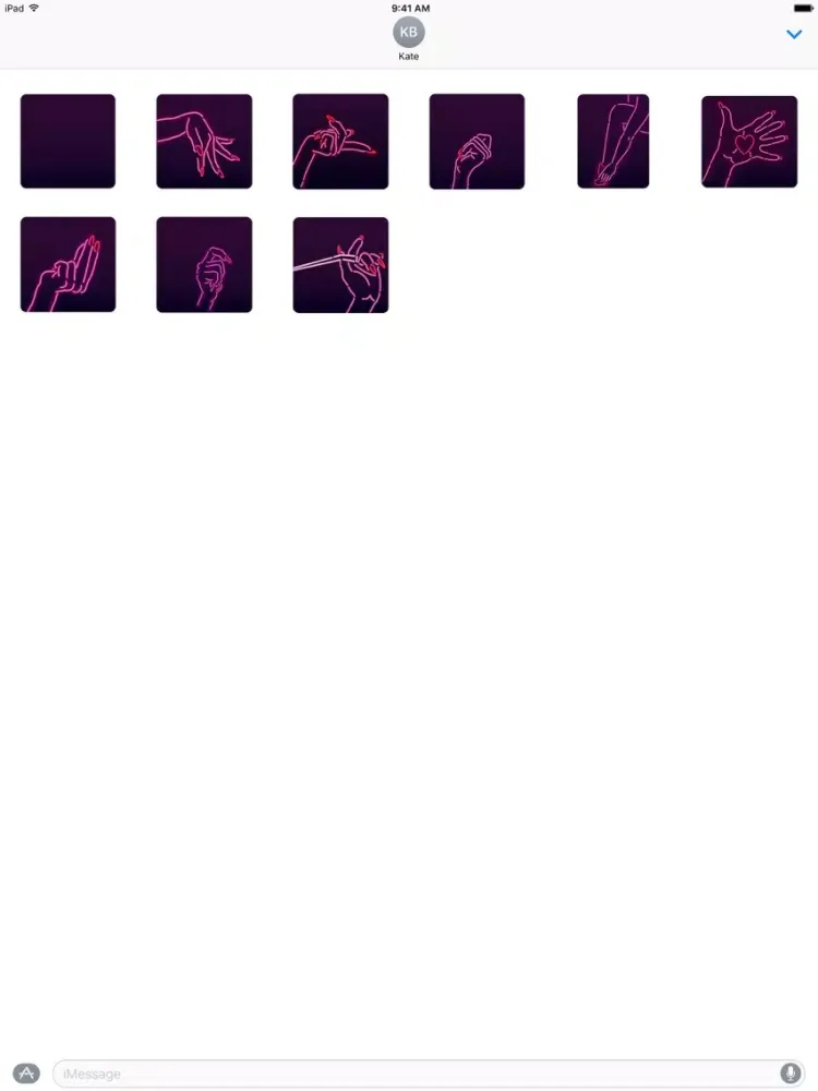 Capturas de pantalla de Brittany’s Manicure - NHH Animated Stickers iPad 