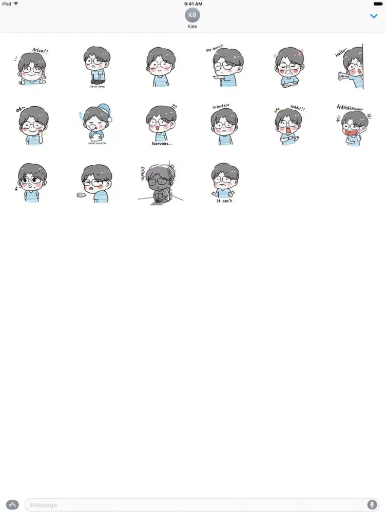 MIAOHE FIGHT! − NHH Stickers iPad 应用截图