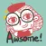 Miss Glasses − NHH Stickers