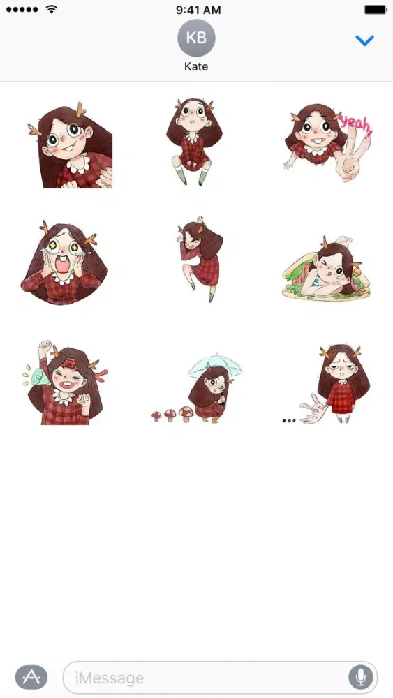 My Shining Daily Life − NHH Stickers應用截圖