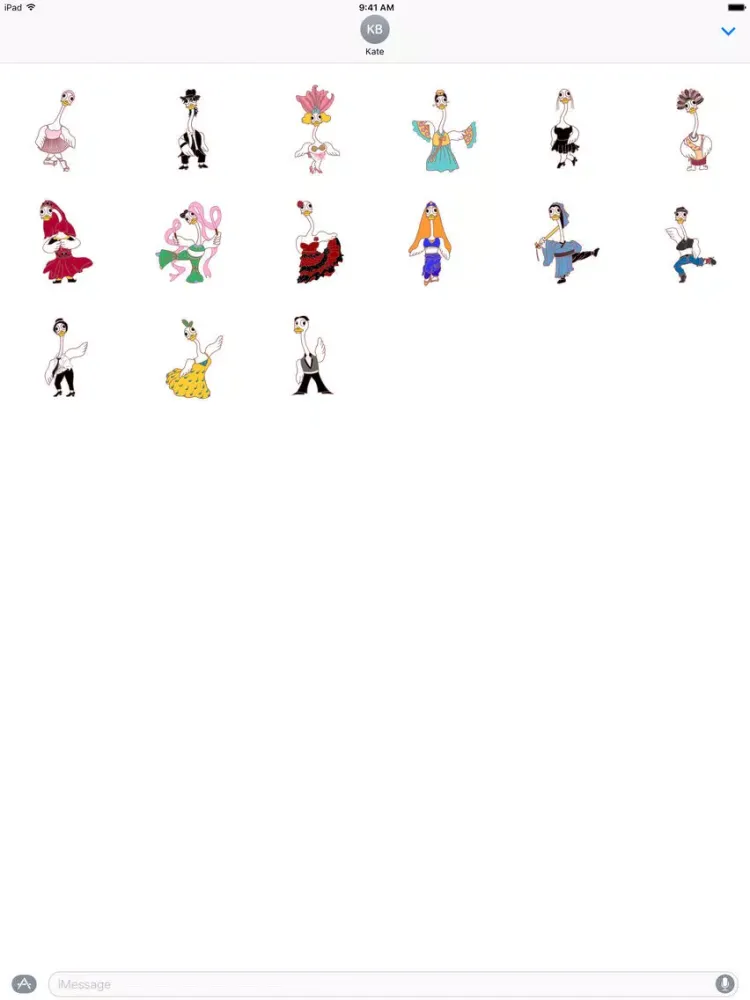 Скриншоты Old Yang - NHH Stickers iPad 