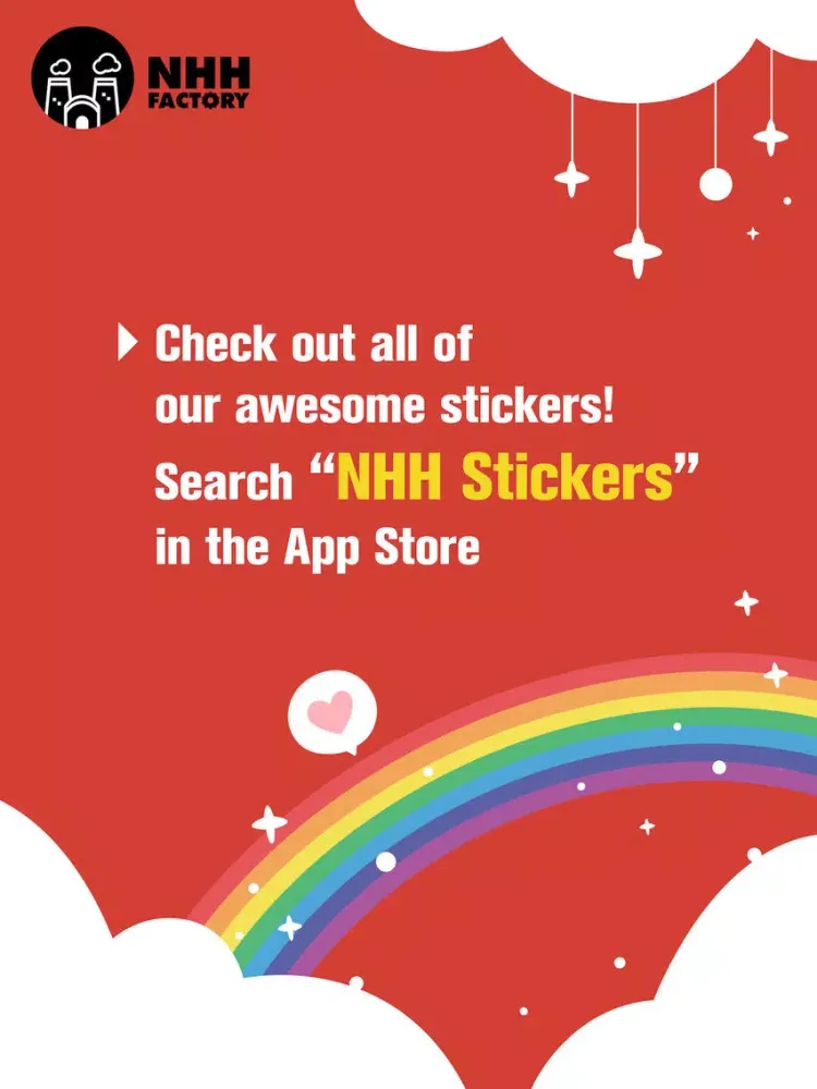 Pangci Rabbit with Funny Carrot − NHH Stickers iPad Screenshots