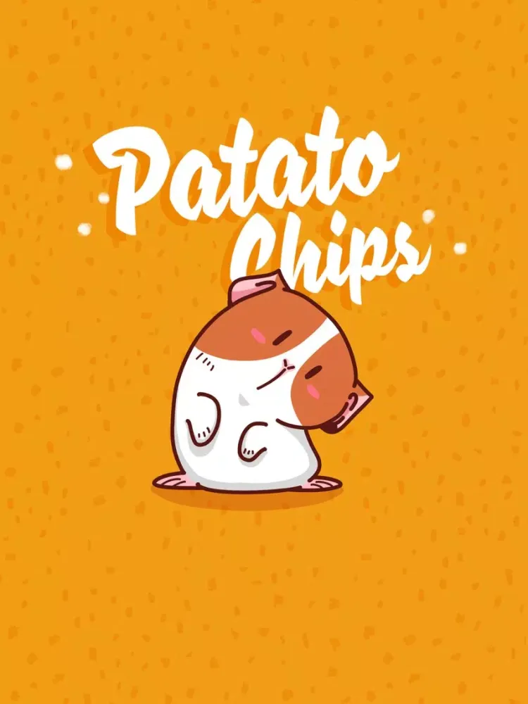 Potato Chips − NHH Stickers iPad  Screenshots