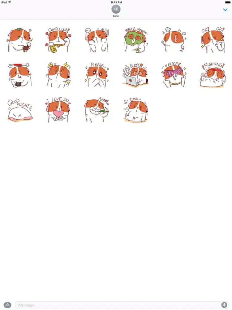 Potato Chips − NHH Stickers iPad  Screenshots