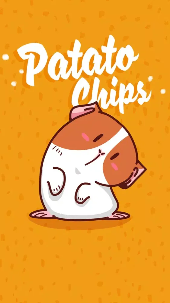 Potato Chips − NHH Stickers Screenshots