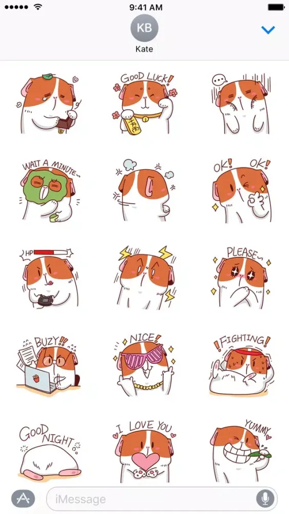 Potato Chips − NHH Stickers Screenshots