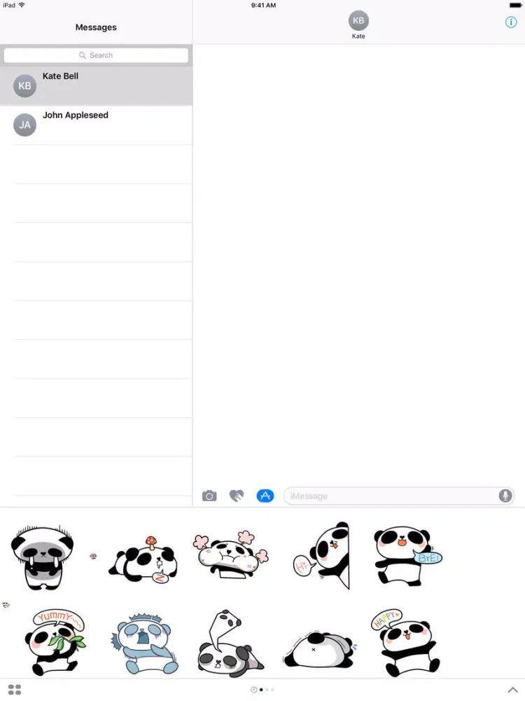 Lovely Roly Poly − NHH Stickers iPad  Screenshots