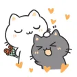 Life of Two Cats − NHH Stickers