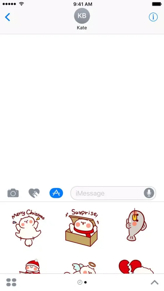 Wavelet: Merry Christmas − NHH Stickers 스크린샷
