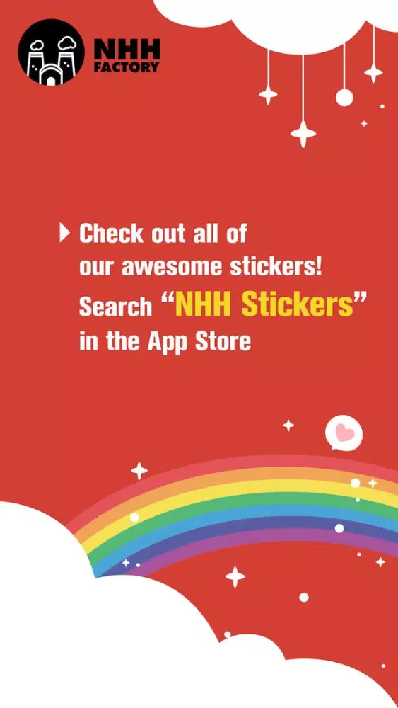 Wavelet: Merry Christmas − NHH Stickers 스크린샷