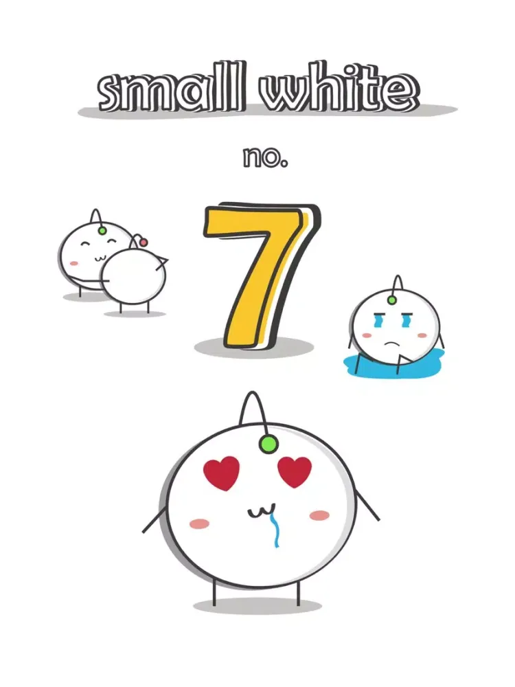 Скриншоты White No.7 - NHH Animated Stickers iPad 
