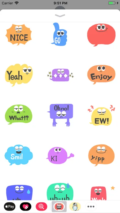 صور Cute Bubble Text Animated